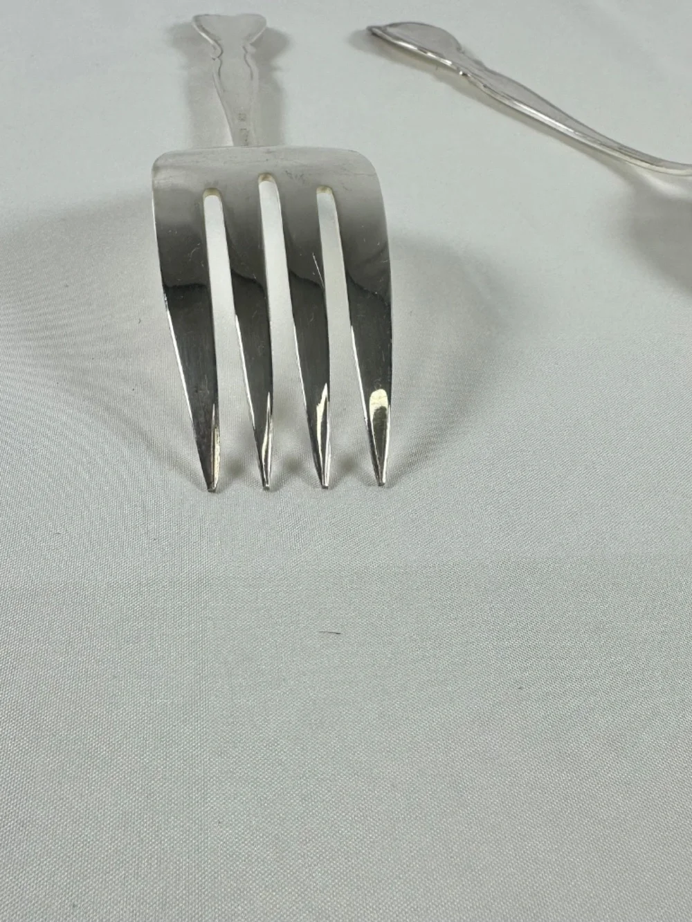 Hostess Set, Spoon & Fork Moonlight Pattern, 1959, Wm. Rogers IS,  Silver plate